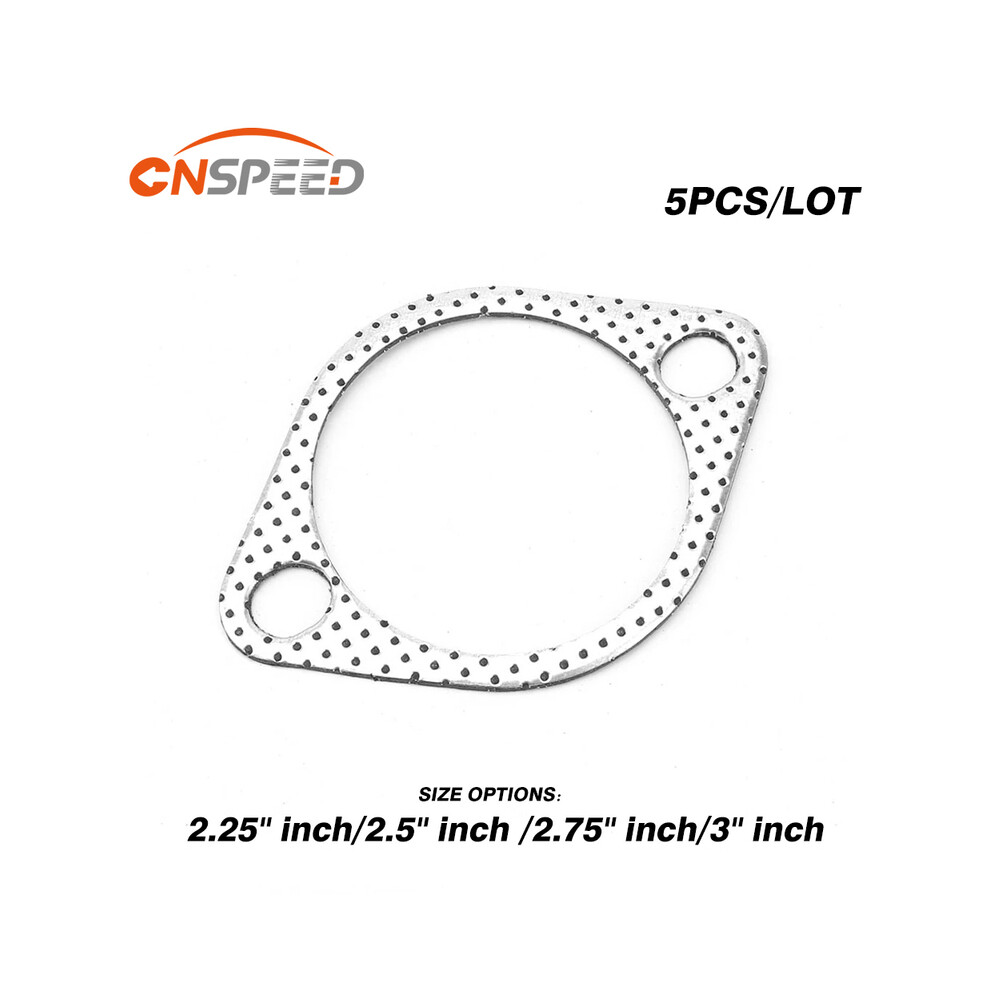 Cnspeed Aluminum 2.75 Inch 71Mm Car Engine Exhaust Gasket Downpipe Flange 9042977797393
