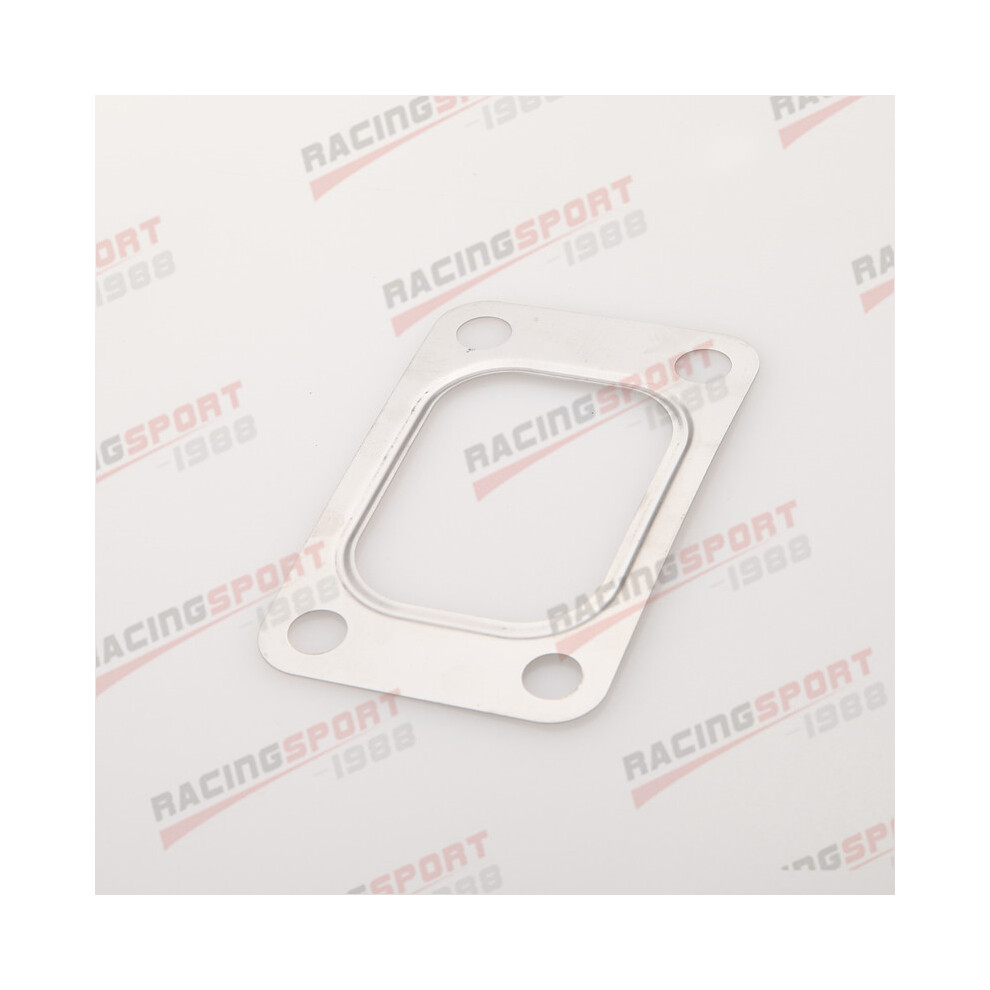 Turbo T3 T3/T4 4 Bolt Gaskets Sainless Steel Turbocharger Inlet Gasket 9042977797546