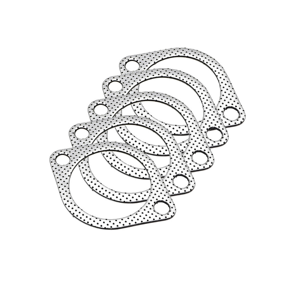 Stainless Steel 5Pcs/Lot 3'' Inch 79Mm Exhaust Pipe Gasket To Muffler 9042977797539
