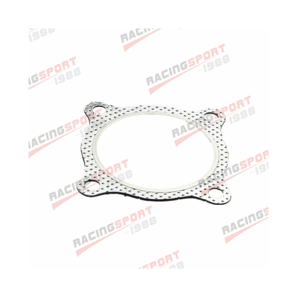3" 4-Bolt Hightemp Exhaust Gasket Turbo/Manifold/Header Down/Dump Pipe 9042977799755