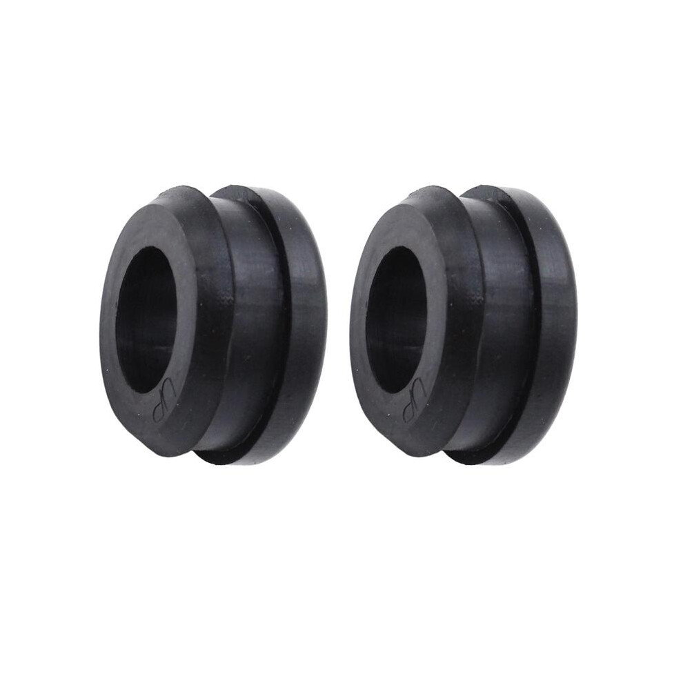 2X Rubber Pcv Breather Grommets 3/4" .25" Od Sbc Sbf Black 9042977800895