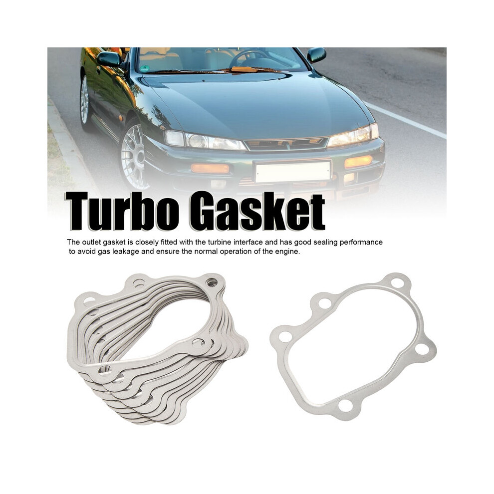 10Pcs Turbocharger Gasket Outlet Downpipe Gasket 5 Turbine Outlet Downpipe 9042977802486
