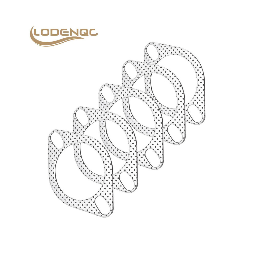Lodenqc 2.5 Inch 63Mm Car Engine Exhaust Gasket Downpipe Flange Universal 9042977803247
