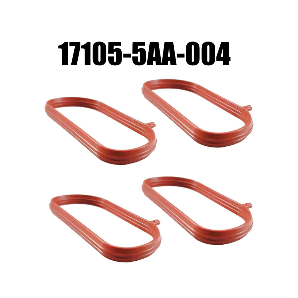 4Pcs Intake Manifold Gasket Rubber Fits For Honda For Cr-V For Accord 9042977803346