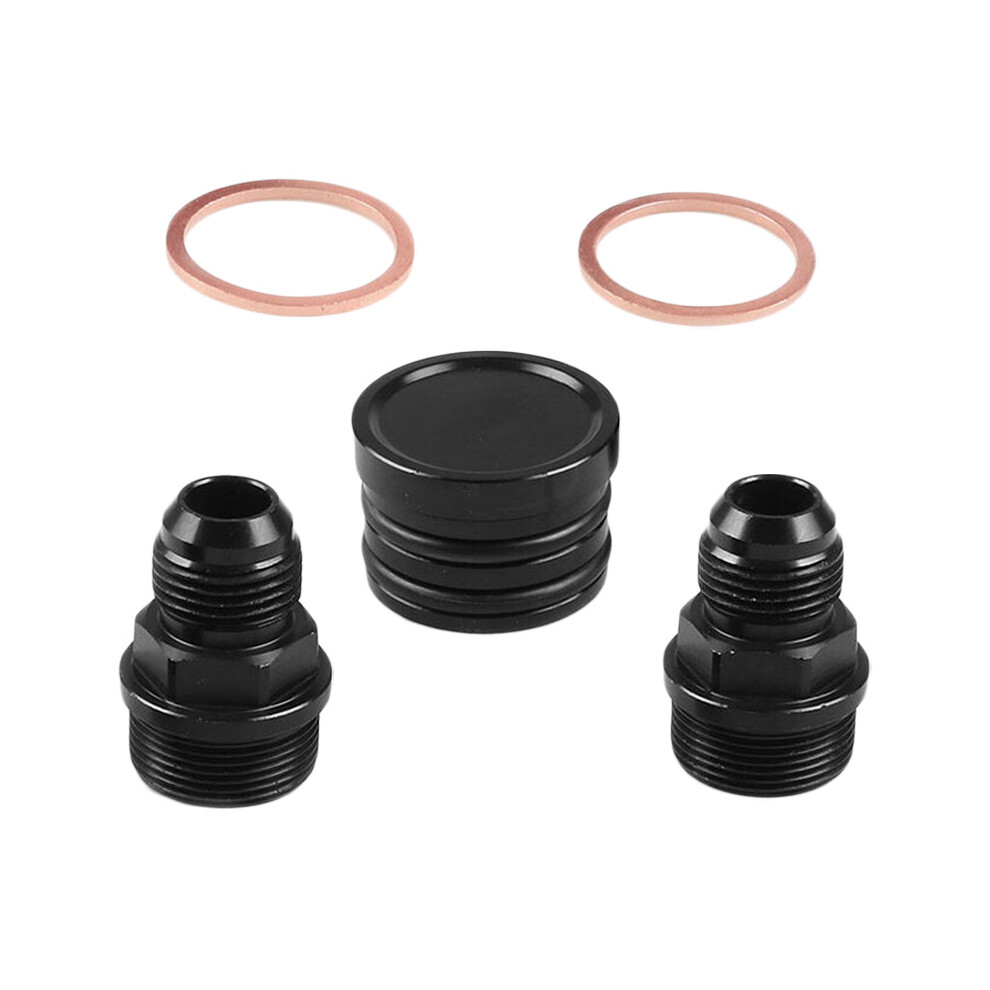 M28 To 10An Block Plug Breather Fitting Kit Fit For B16 B18c Catch Can 9042977805319