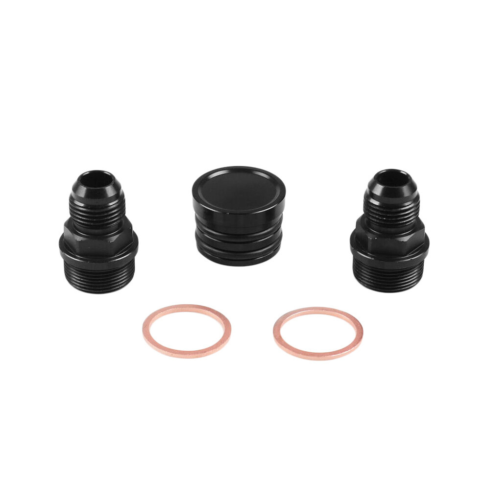 New M28 To 10An Block Plug Breather Fitting Kit Fit For Honda Acura B 9042977805340