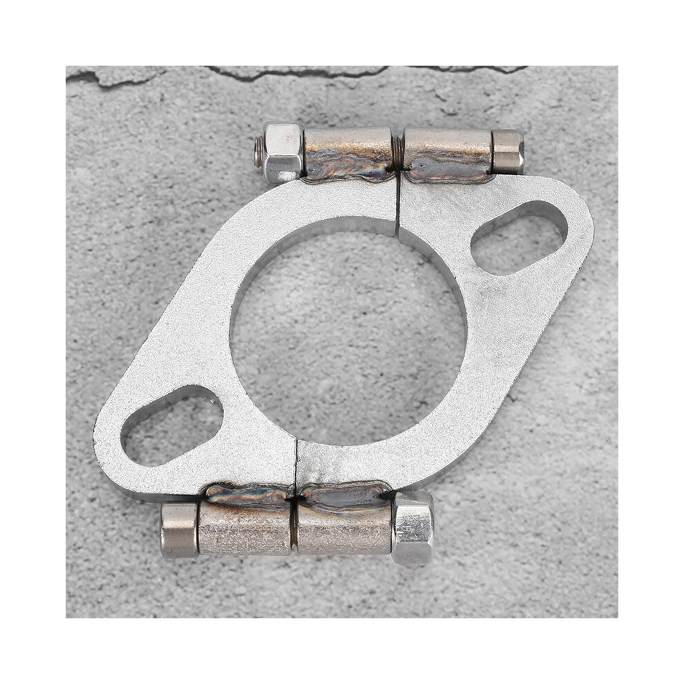 2Inch Flat Oval Split Repair Exhaust Flange Replacement Accessory 9042977805586