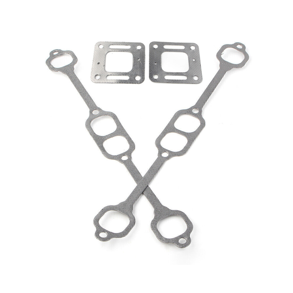 Exhaust Gasket Manifold Gasket Kit For Mercruiser 5.0 Mpi 5.7 350 Mag 9042977806880