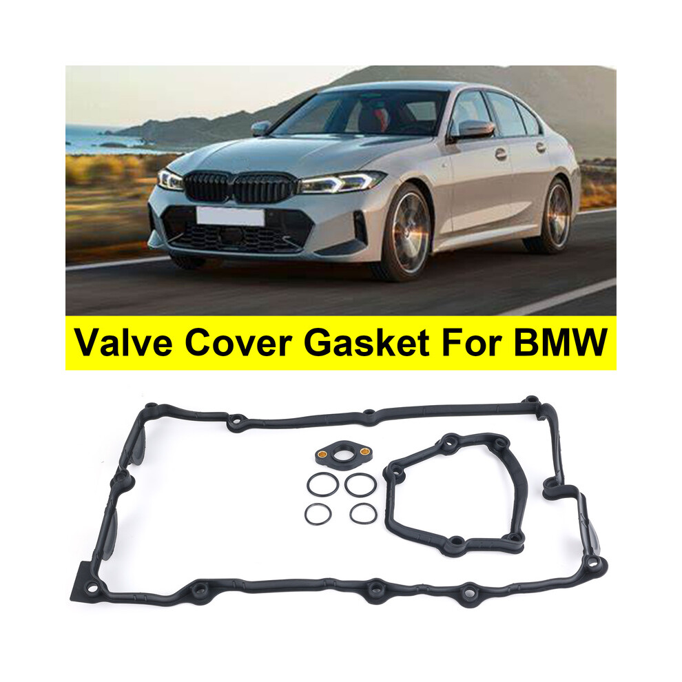 7Pcs Car Engines Accessories Valve Cover Gasket Kit Replacement Parts 9042977808082