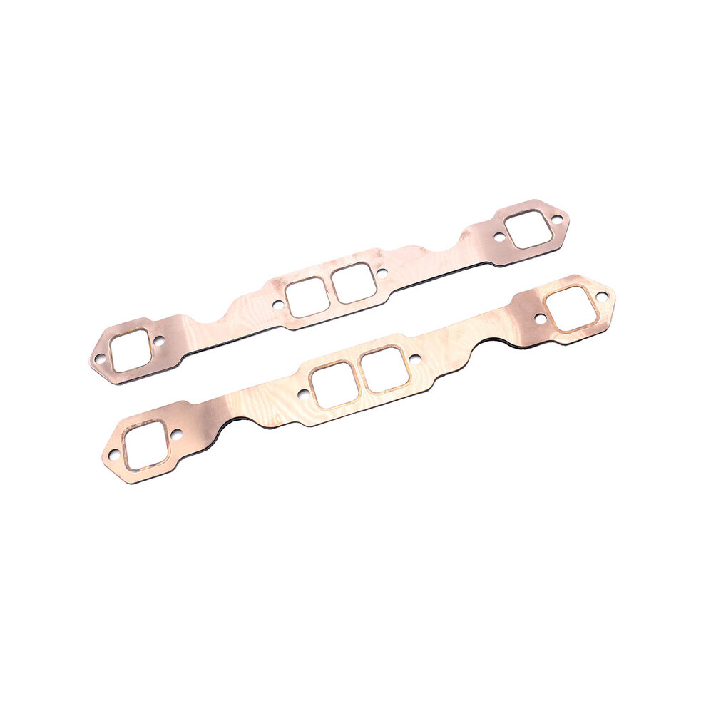 2Pcs Sbc Copper Header Exhaust Gasket Seal For Chevy Sb 327 305 350 383 9042977808709