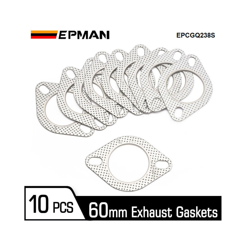 Epman Universal Turbo Exhaust Gasket Fire Ring 60Mm 2 Bolt Hole Gaskets 9042977808822