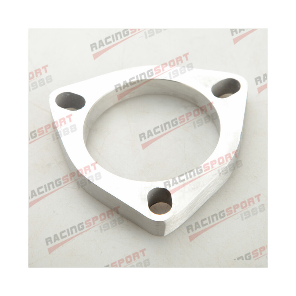 2.75" Inch Id 3 Bolt Ss304 Slotted Flange Exhaust Downpipe Pipe Catback 9042977809195