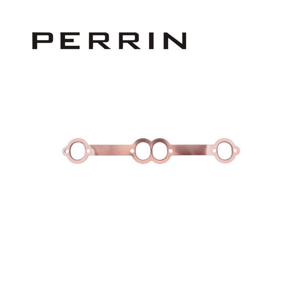 Oval Port 1.8" X 1.5" Copper Header Exhaust Gaskets For Chevy Sb 350 9042977809225