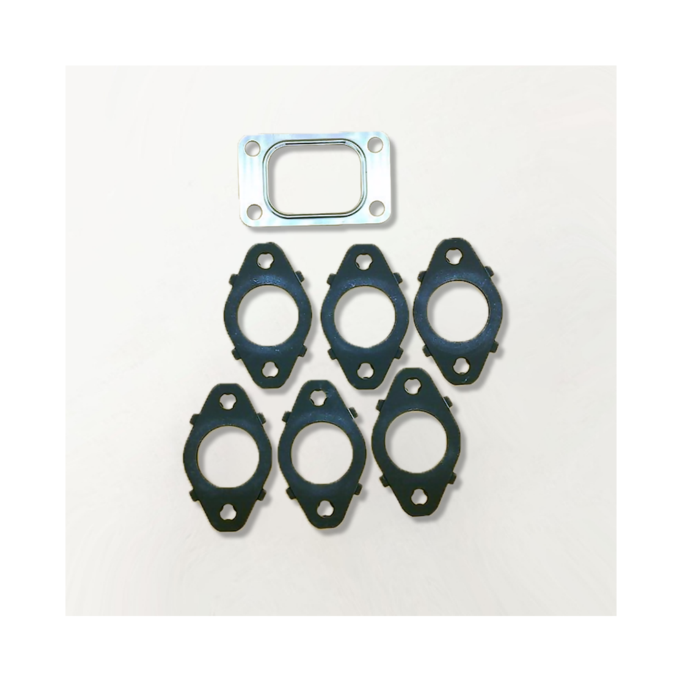 6Pc 3946275 Exhaust Manifold Gasket & Turbo Divided Gasket 3901356 For 9042977809393