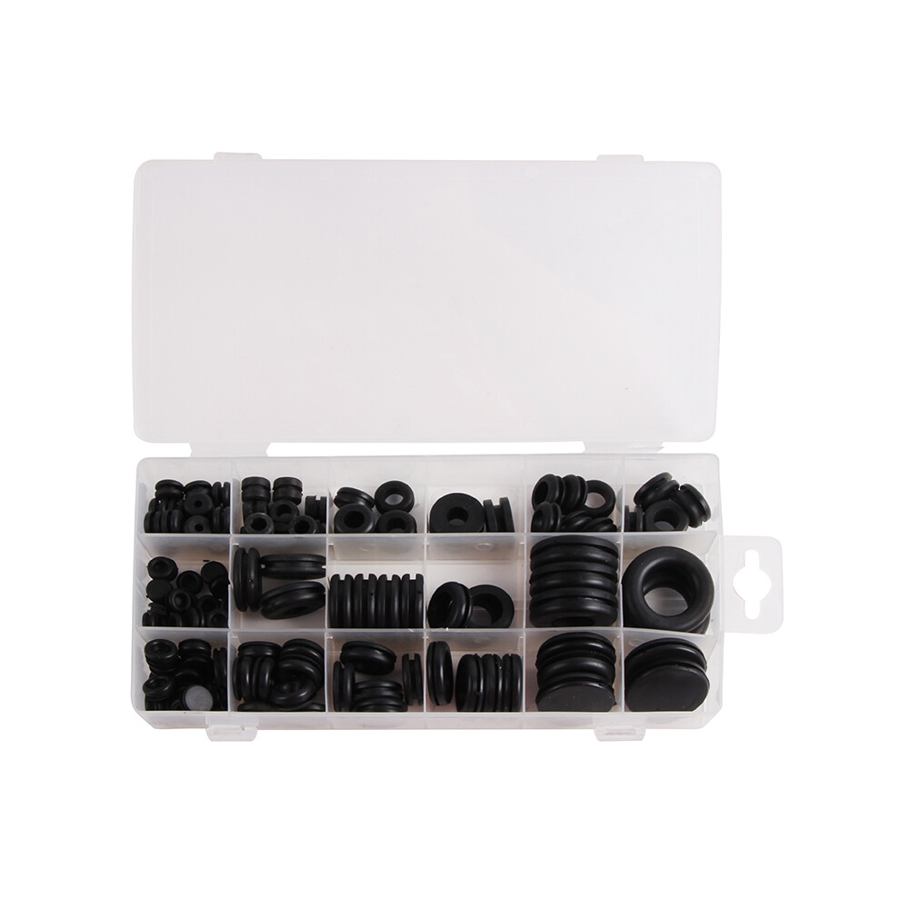 Vt13799 125Pcs Rubber Grommet Assortment 9042977813765