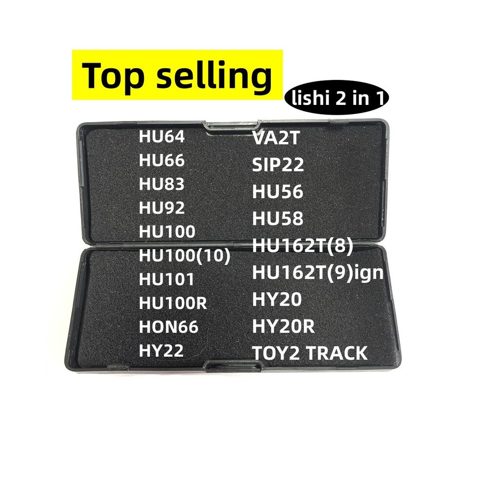Lishi 2 In 1 Tool Hu64 Hu66 Hu83 Hu92 Hu100 Hu100(10) Hu101 Hu100r Hon66 9042977853945