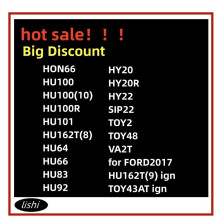 Lishi 2 in 1 Tool HON66 HU100 HU100(10) HU100R HU101 HU162T(8) HU64 HU66