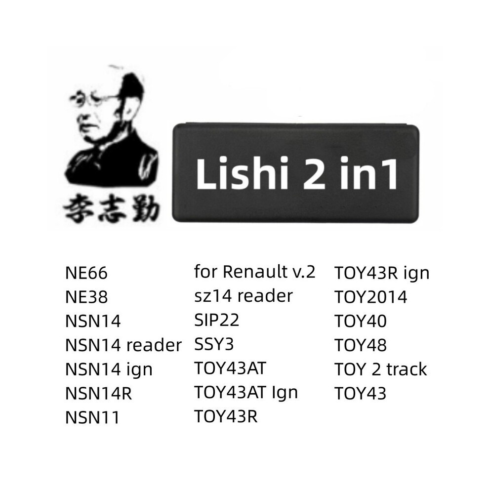 Lishi 2 In 1 Ne66 Ne38 Nsn14 Nsn11 S14 Sip22 Ssy3 Toy43at Toy2 Toy43r 9042977857059
