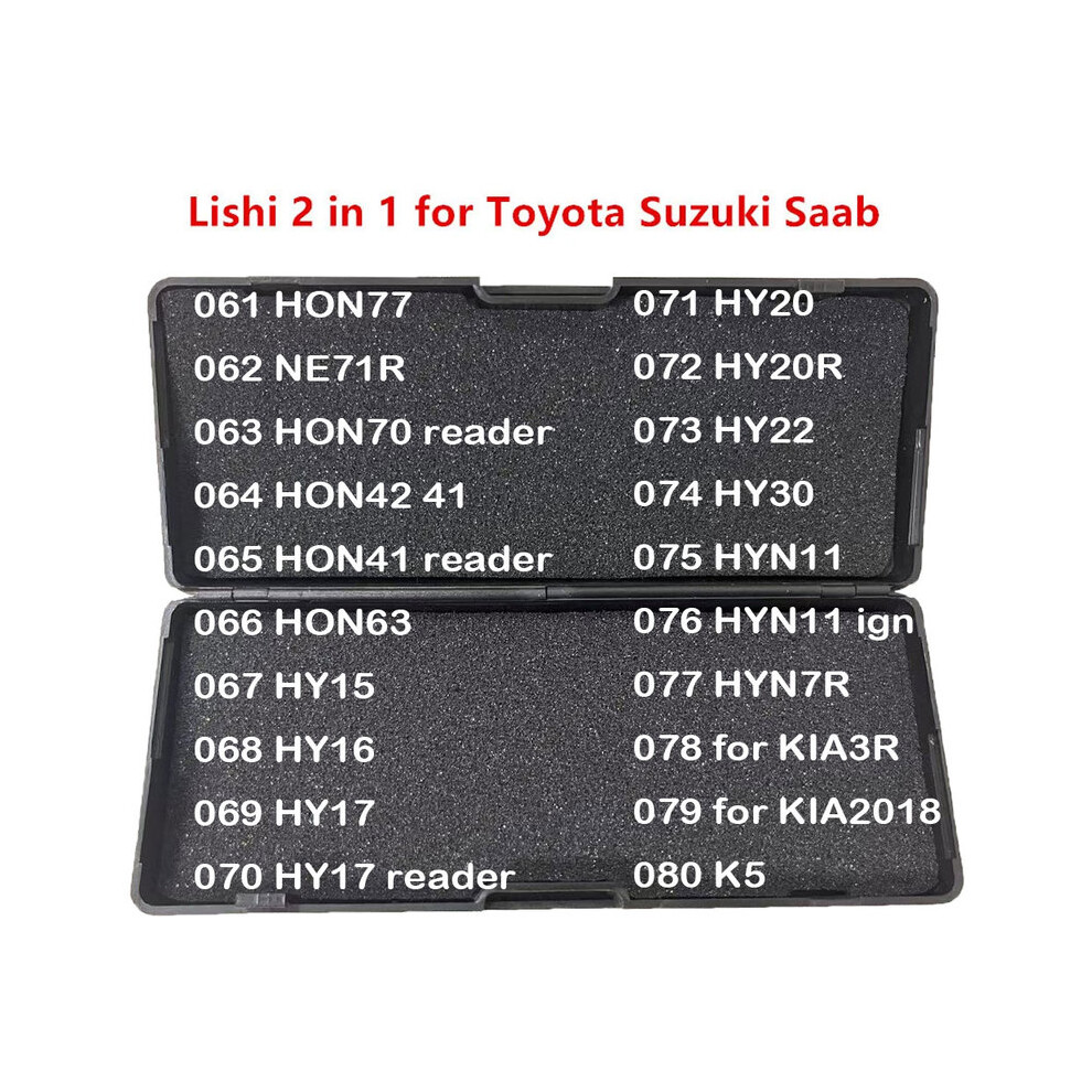 061-080 Lishi 2 In 1 2In1 Hon77 Ne71r Hon70 Hon41 Hon63 Hy15 Hy16 Hy17 9042977858636