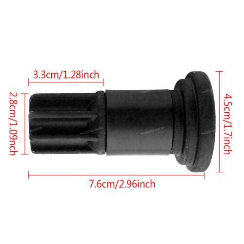 WarriorsArrow Engine Barring Tool Black Metal For Cummins B and C series 1