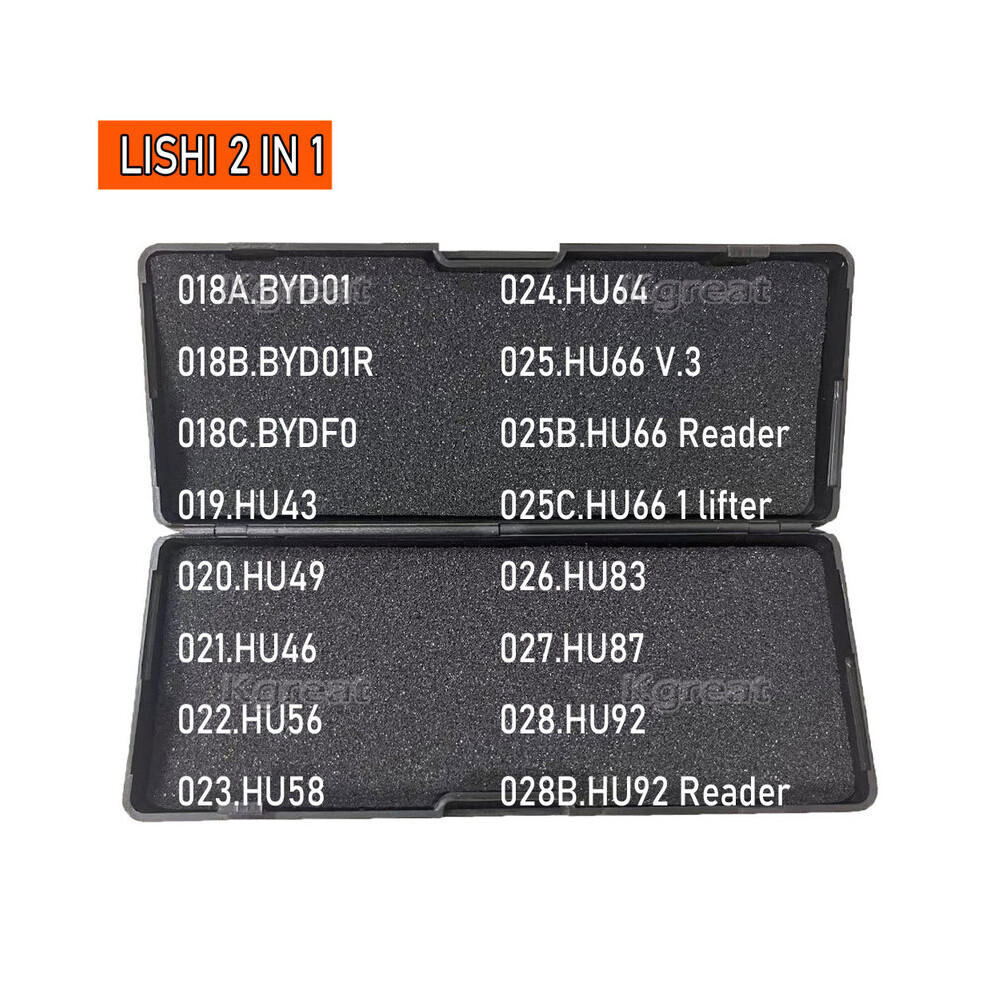 018-030 Lishi 2 In 1 Byd01 Byd01r Bydf0 Hu43 Hu49 Hu46 Hu56 Hu58 Hu64 9042977859473