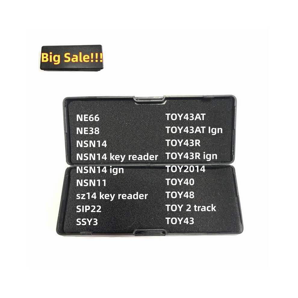081-100 Lishi 2 In 1 2In1 Tool Ne66 Ne38 Nsn14 Nsn11 S14 Sip22 Ssy3 Toy43at 9042977859367