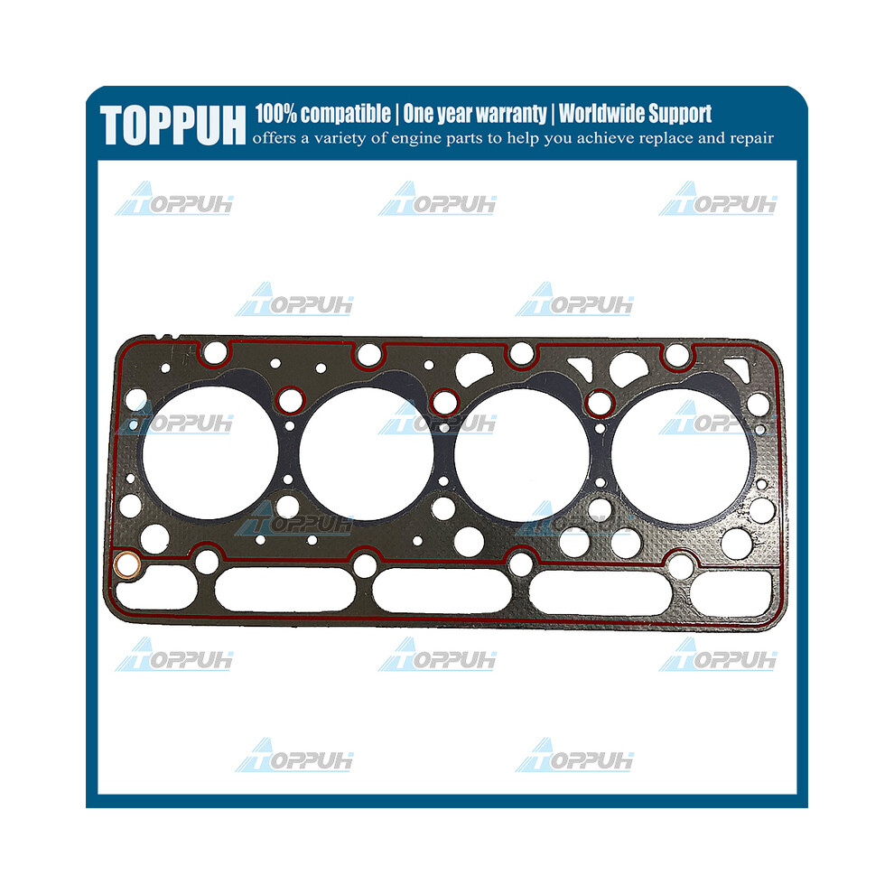 For Kubota V1903 New Cylinder Head Gasket For Kubota 16454-03310 (Graphite) 9042977860738