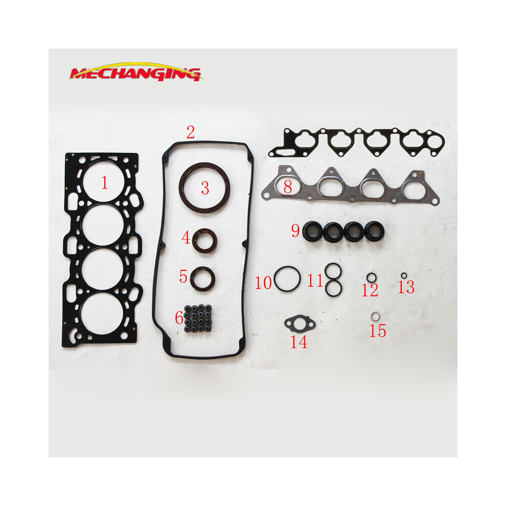 For Mitsubishi Pajero Pinin 1.8 (H76w, H66w) 4G93 Metal Full Engine Gasket 9042977865580