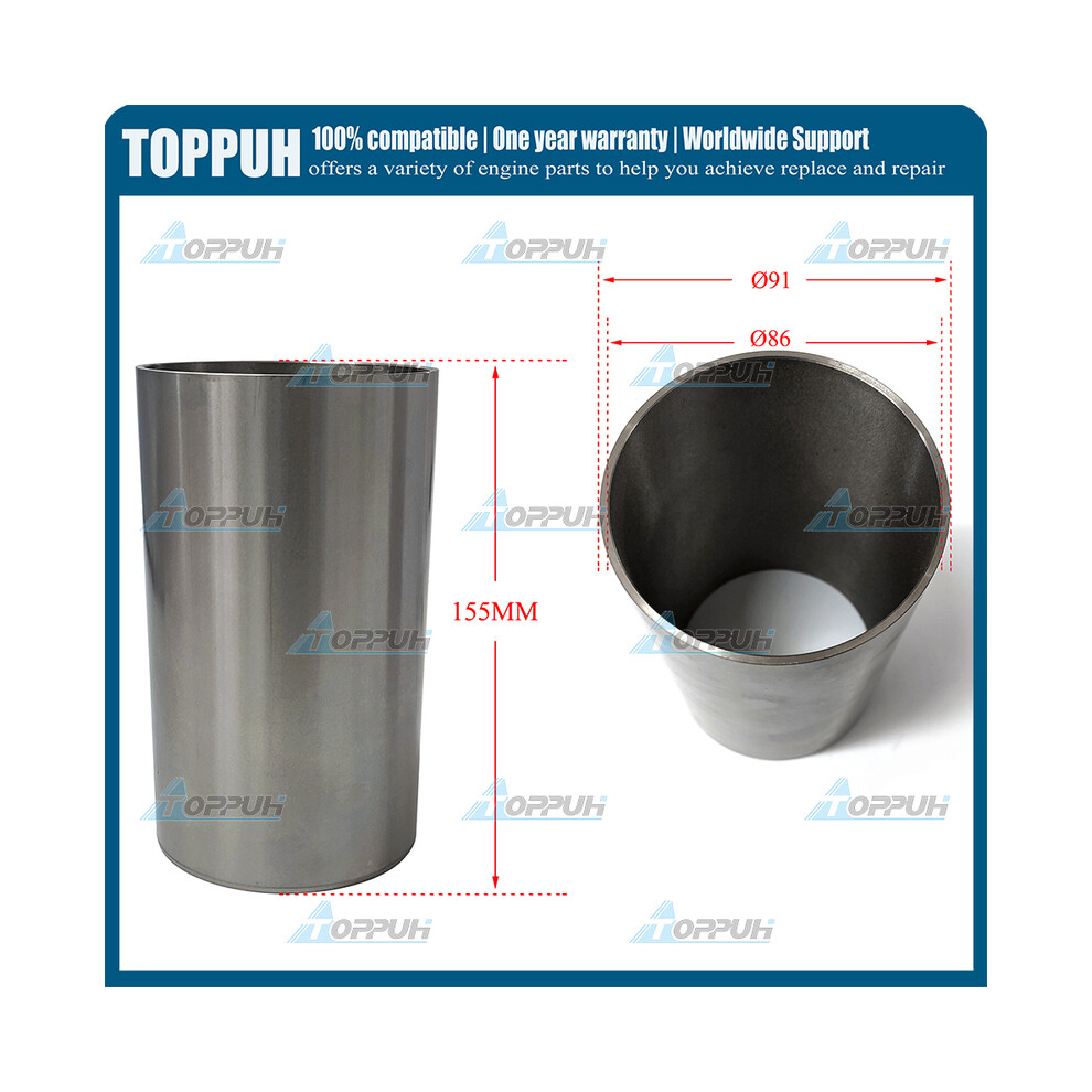 1Pcs V2403 Cylinder Liner Sleeve For Kubota V2403 Engine 9042977866976
