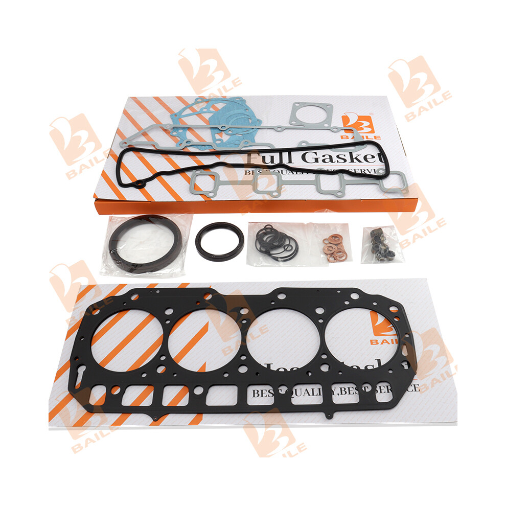 4D98e Full Gasket Kit Set For Yanmar 4Tne98 Engine With Cylinder Head 9042977868390