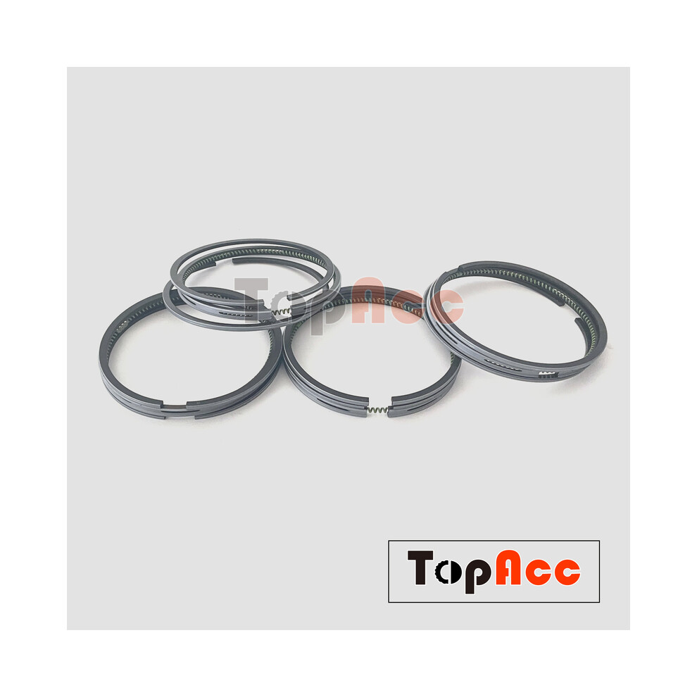 4 Set Piston Ring 1G790-21053 For Kubota V2203 V2203-M-Di 87Mm 2Hk*2*4, 9042977868345