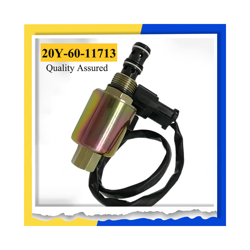 Rotary Hydraulic Solenoid Valve For Komatsu Excavator Pc200-5 6D95 20Y-60-11713 9042977868598