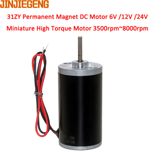 31ZY permanent magnet DC motor micro large torque motor forward and reverse