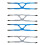 2X Universal Headgear Headband Ventilator Band Strap For Resmed CPAP 1