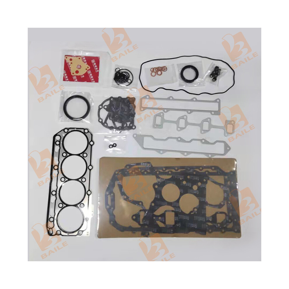 4Tne86 Full Gasket Kit For Yanmar Engine Komatsu Excavator Tractor 9042977870324