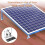 2 Pcs Solar Panel Mounting Brackets Aluminum  Brackets with 4 Pcs Mounting 5