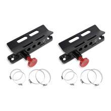 2X Universal Quick Release Roll Bar Fire Extinguisher Mount Bracket For
