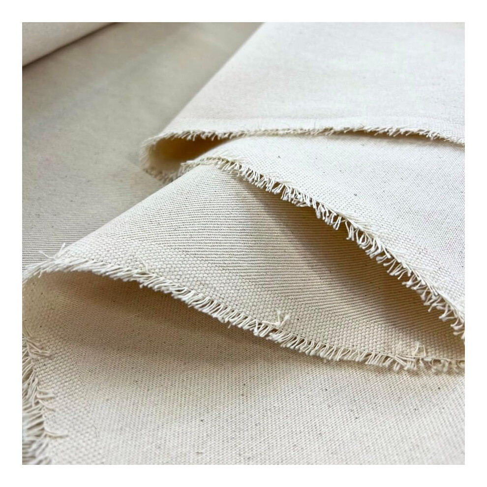 Brand:-Balsara's (1 Metre) 100% Raw Cotton Bull Denim Extra Heavy Calico