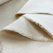 (1/2 Metre) 100% Raw Cotton Bull Denim Extra Heavy Calico