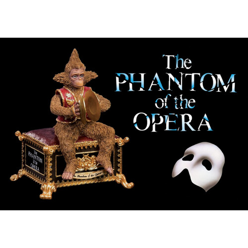 San Francisco Music Box Phantom der Oper? Musikalische Affenfigur 2