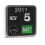 Karlsson Karlsson Flip Calendar Wall Clock Silver Mini Flip 4
