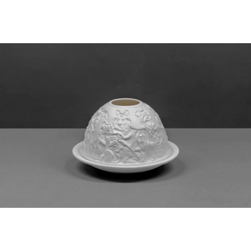 Shiseido Small Lithophane Dome Tealight Candle Holder - Best Friends 1