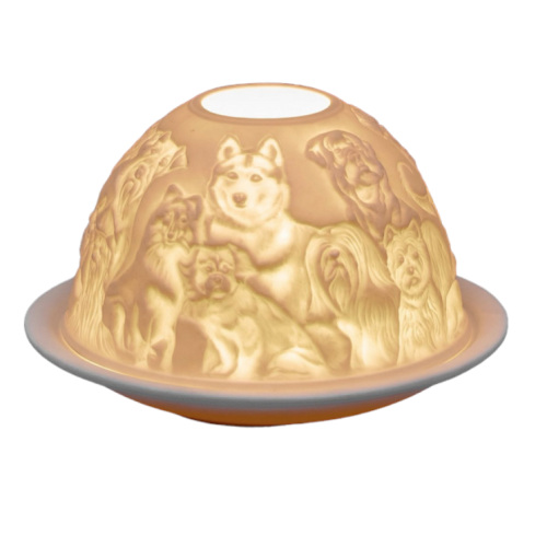 Shiseido Small Lithophane Dome Tealight Candle Holder - Best Friends