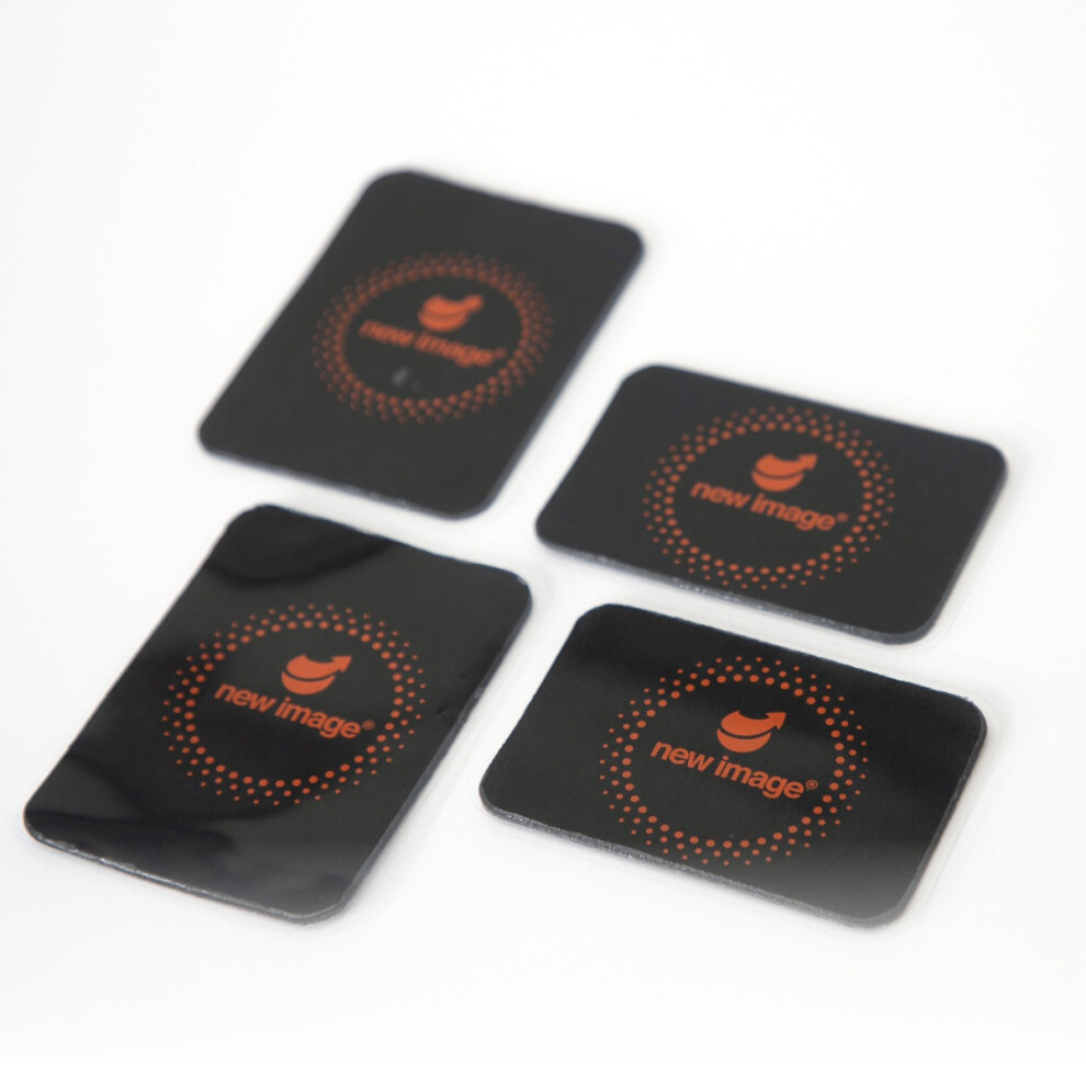 (New Image SlenderBelt replacement pads) New Image SlenderBelt - Muscle Abs Stimulator