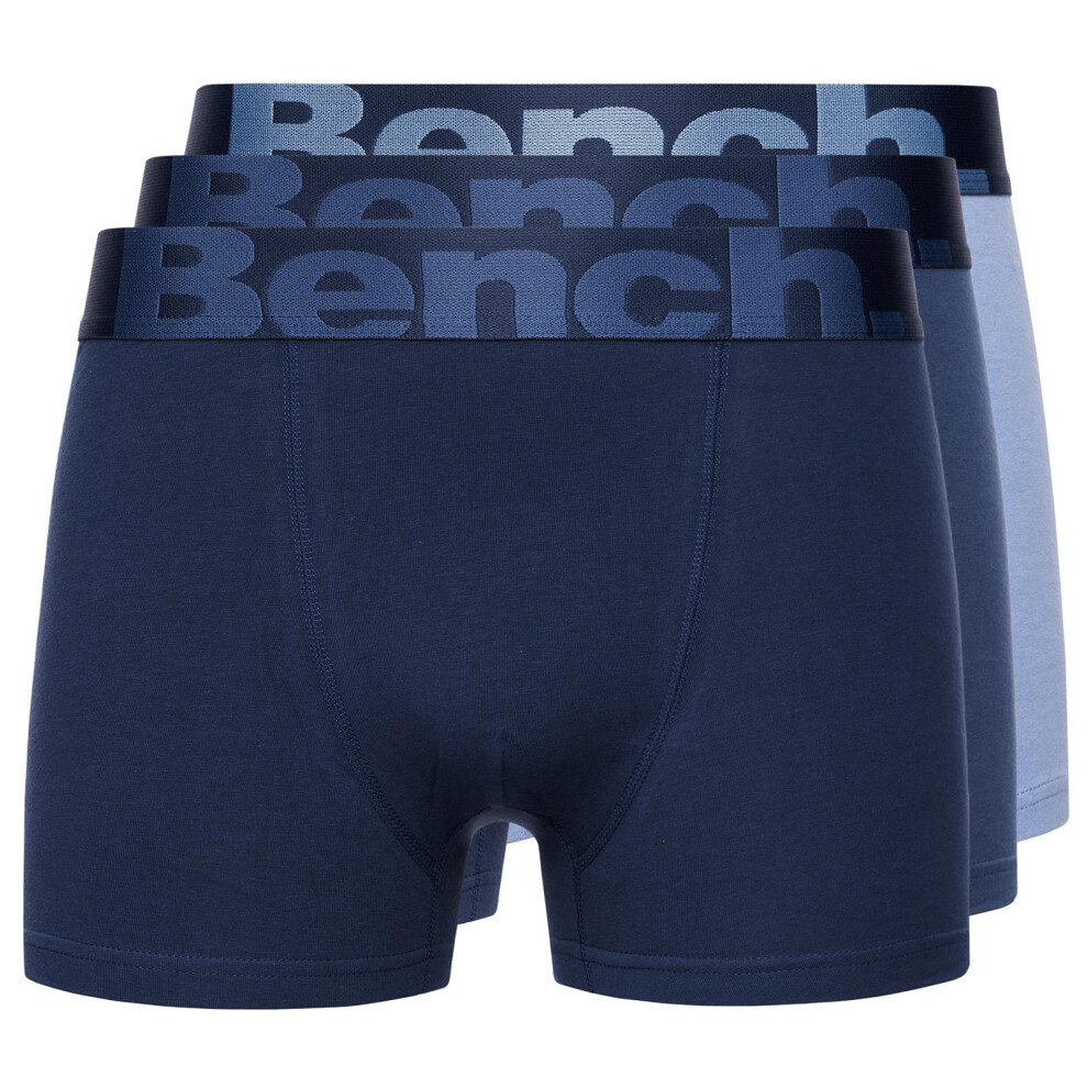 (3 Pack Assorted - Yaldev, XL) Bench Mens Boxers Shorts Under Pant Gift Set 3Pack