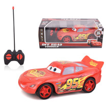 (Vehicle) Cartoon McQueen Cars Four-way Remote Control Vehicle