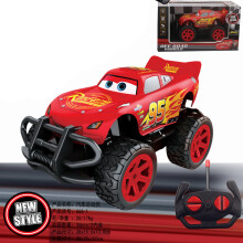 (Off-road Vehicle) Cartoon McQueen Cars Four-way Remote Control Vehicle