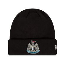 New Era Newcastle United FC Core Black Cuff Knit Beanie Hat