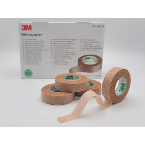 3M Micropore TAN 1.25cm Box 24 - REF: 1533-0