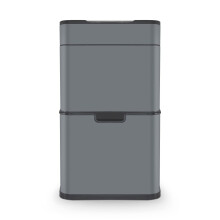 Tower Ozone Recycling Sensor Bin, 50L, Hands Free Opening, Carbon Filter, Grey T938021GRY